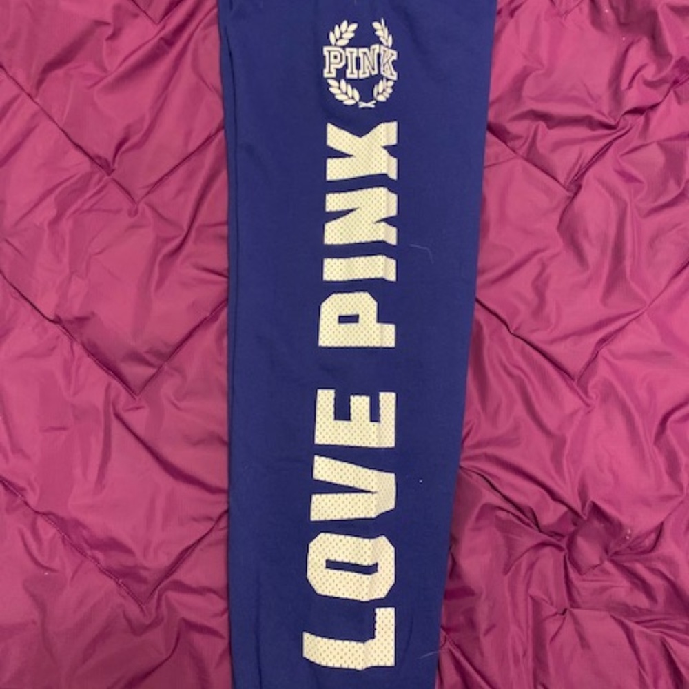Victoria's Secret Pink Royal Blue Campus Pants